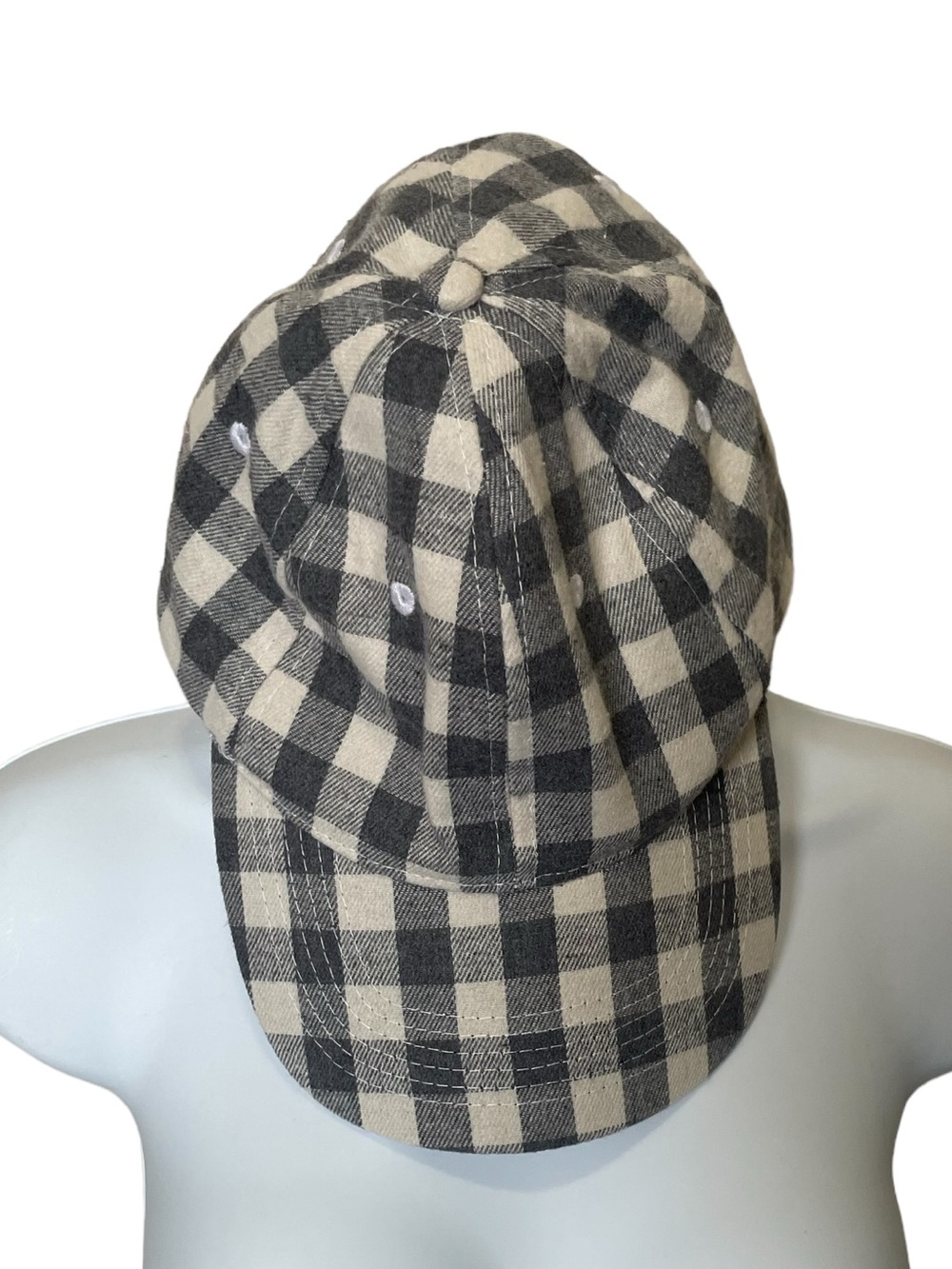 Cocus Pocus Plaid Buffalo Check Baseball Cap NWOT